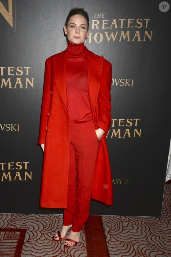 Rebecca Ferguson - Avant-première du film "The Greatest Showman" à New York, le 8 décembre 2017.
