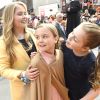 La princesse Catharina-Amalia, la princesse Ariane et la princesse Alexia des Pays-Bas lors de la Fête du Roi 2017 à Tilbourg, le 27 avril 2017.