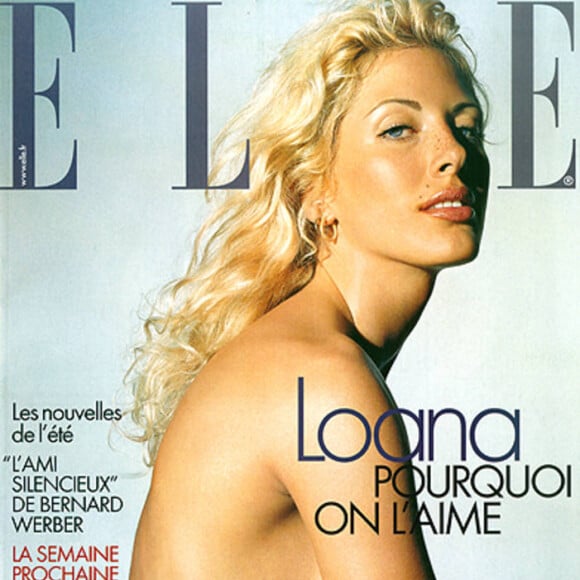 En juillet 2001, après sa victoire dans Loft Story, Loana prenait pour la première fois la pose en couverture du magazine "Elle".