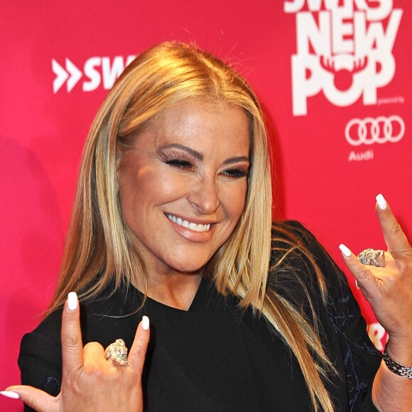 La chanteuse Anastacia au festival de musique New Pop à Baden-Baden, Allemagne, le 14 septembre 2017.