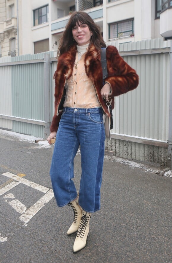 Lou Doillon - Défilé de mode "Chloé", collection prêt-à-porter automne-hiver 2018/2019 à la Maison de la Radio. Paris, le 1er mars 2018 © CVS-Veeren / Bestimage