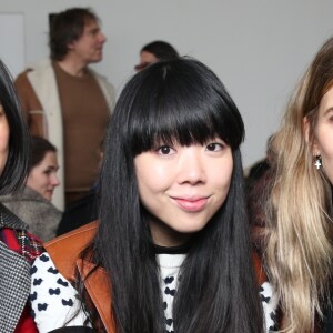Eva Chen, Susie Lau et Veronika Heilbrunner - People au défilé de mode "Chloé", collection prêt-à-porter automne-hiver 2018/2019, à Paris le 1er mars 2018