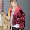 Taylor Swift à la sortie d'un immeuble à New York, le 13 novembre 2017.