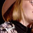 Jody Jody dans "The Voice 7" sur TF1 le 3 mars 2018.