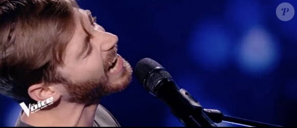 Petit Green dans "The Voice 7" sur TF1 le 3 mars 2018.