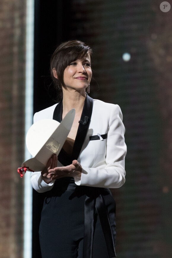 Sophie Marceau - 43e cérémonie des Cesar à la salle Pleyel à Paris, le 2 mars 2018. © Dominique Jacovides - Olivier Borde / Bestimage