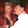 Johnny Hallyday et Jean-Claude Camus en 1998.