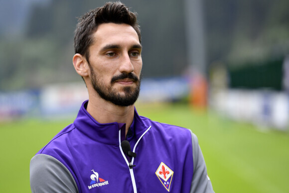 Le capitaine de l'AC Fiorentina Davide Astori, en 2016.