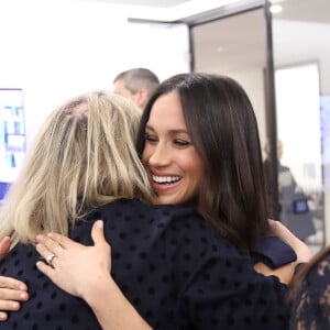 Meghan Markle lors du premier forum annuel de la Fondation Royale à Londres le 28 février 2018.