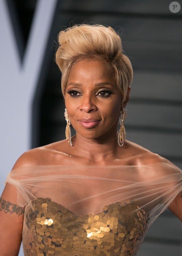 Mary J. Blige - People à la soirée Vanity Fair Oscar Party au "Wallis Annenberg Center for the Performing Arts" à Beverly Hills le 4 mars 2018.