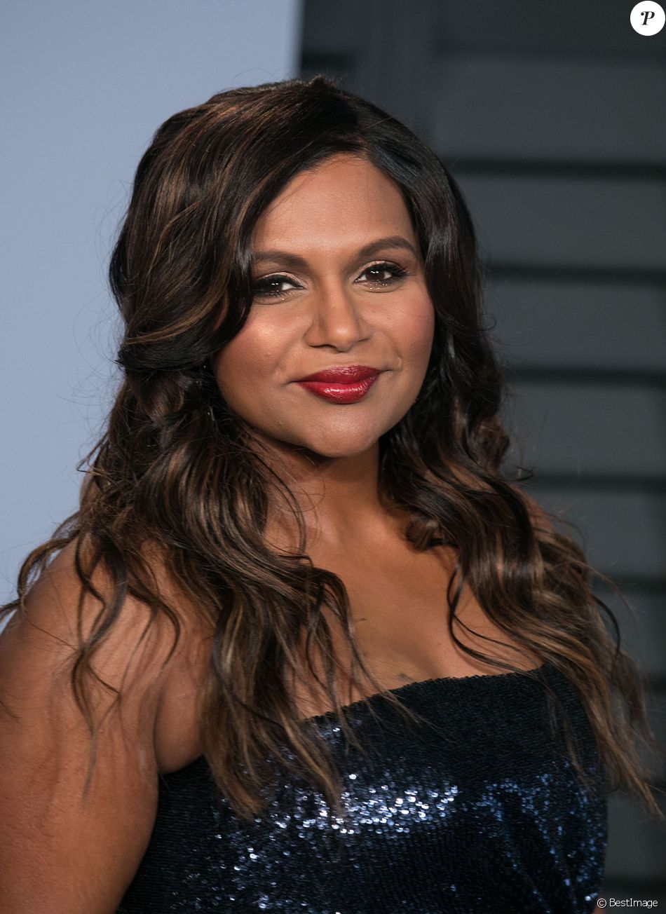 Mindy Kaling - People à la soirée Vanity Fair Oscar Party au Wallis