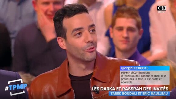 Tarek Boudali en couple avec Camille Cerf ? Il s'explique en direct !