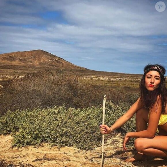 Delphine Wespiser au Cap Vert, mars 2018, Instagram