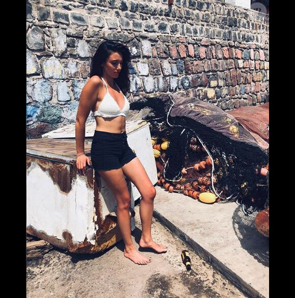 Delphine Wespiser au Cap Vert, mars 2018, Instagram