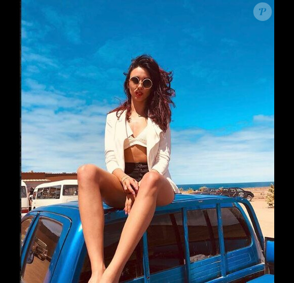 Delphine Wespiser au Cap Vert, mars 2018, Instagram