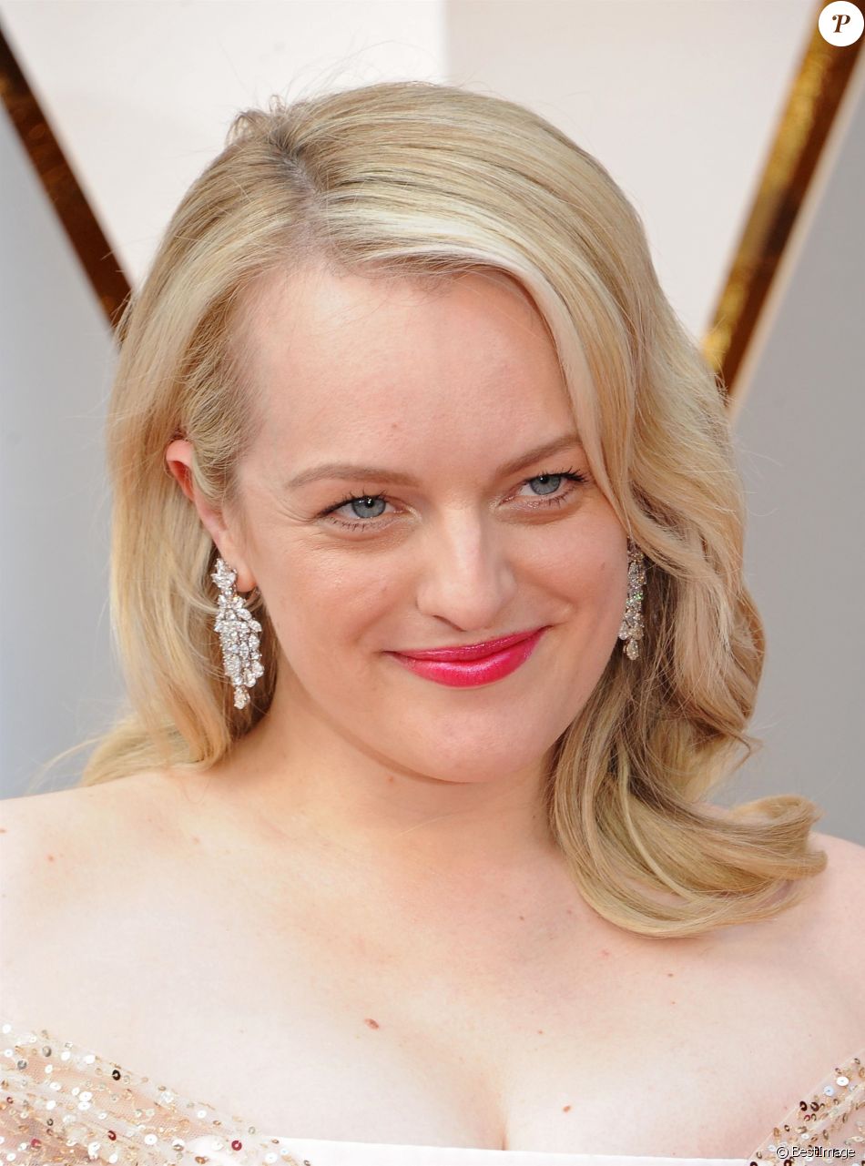 Elisabeth Moss - Arrivées - 90ème cérémonie des Oscars 2018 au théâtre