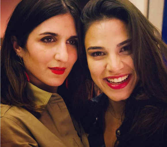 Géraldine Nakache et sa cousine Lorrah Cortesi, candidate de "The Voice 7" - Instagram, 10 mars 2018