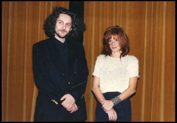 Mylène Farmer et Laurent Boutonnat - Avant-première du film Giorgino en 1994