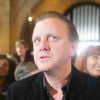 Claude François Junior lors de la messe hommage à Claude François en l'église Notre-Dame d'Auteuil à Paris le 10 mars 2018. Cette commémoration marque le 40e anniversaire de la mort du chanteur. Ses obsèques ont été célébrées au même endroit le 15 mars 1978. © CVS / Bestimage