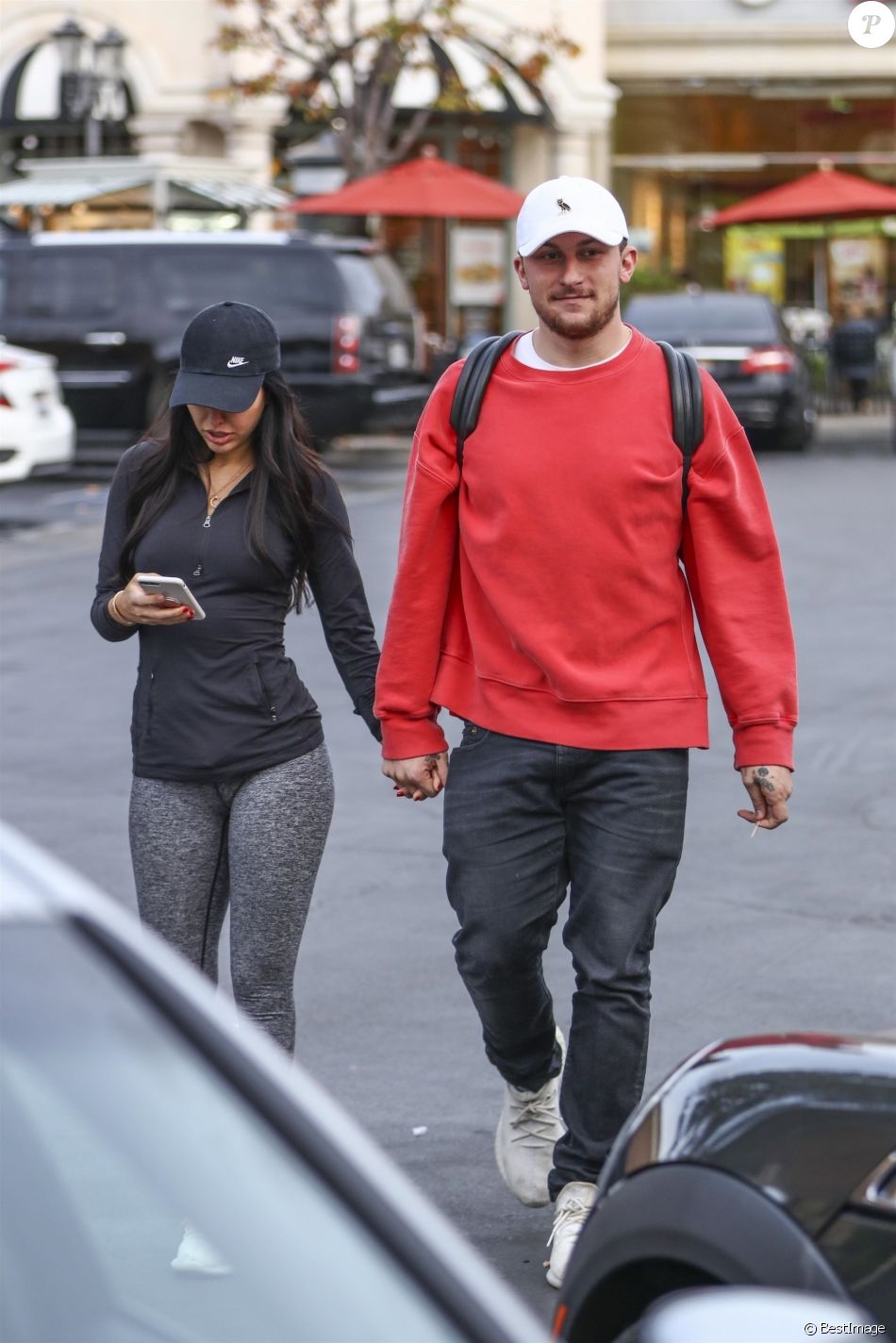 Exclusif - Johnny Manziel Et Sa Fiancée Bre Tiesi, Vont Déjeuner Au ...