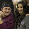 Johnny Manziel et Bre Tiesi sur Instagram le 12 février 2018.