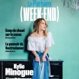 Kylie Minogue en couverture du Parisien (Week-End), vendredi 16 mars 2018.