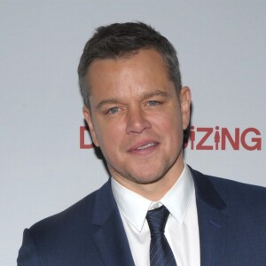 Matt Damon à la projection de 'Downsizing' au théâtre MC Lincoln Square à New York, le 11 décembre 2017