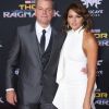 Matt Damon et sa femme Luciana Barroso à la première de 'Thor: Ragnarok' à Hollywood, le 10 octobre 2017