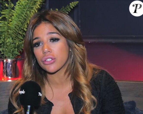 Sarah Martins des "Anges 10" en interview pour Purepeople, mars 2018
