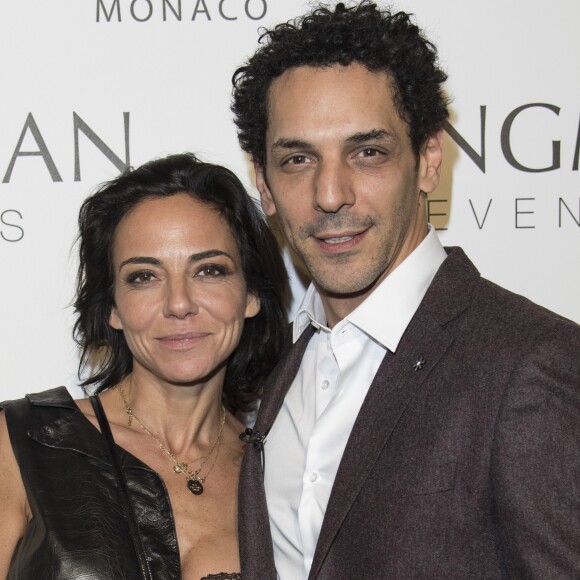 Tomer Sisley et sa femme Sandra Sisley - Couture Ball by Langman Events" Closing Fashion week en Présence de Madame A. Laffont aux platines au Mona Bismarck American Center à Paris , le 26 janvier 2018. © Pierre Perusseau/Bestimage26/01/2018 - Paris