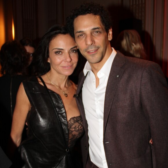 Sandra Sisley et son mari Tomer Sisley - Couture Ball by Langman Events" Closing Fashion week en Présence de Madame A. Laffont aux platines au Mona Bismarck American Center à Paris , le 26 janvier 2018. © Philippe Baldini/Bestimage26/01/2018 - Paris