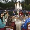 Emmanuel Macron et Brigitte Macron ont été accueillis le 14 juin 2017 à Rabat pour l'iftar par le roi Mohammed VI du Maroc, sa femme la princesse Lalla Salma du Maroc et leurs enfants le prince Moulay El Hassan et la princesse Lalla Khadija ainsi que le prince Moulay Rachid et les princesses Lalla Meryem, Lalla Hasnaa et Lalla Hasma. © Abdeljalil Bounhar/Pool/Bestimage