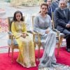 La princesse Lalla Salma du Maroc a reçu le 25 mai 2017 à Rabat, en présence de sa fille la princesse Lalla Khadija, la médaille d'or de l'Organisation mondiale de la santé (OMS) pour son engagement dans la lutte contre le cancer.