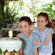  Le prince Moulay El Hassan du Maroc fêtant ses 8 ans le 8 mai 2013, avec sa petite soeur Lalla Khadija. 