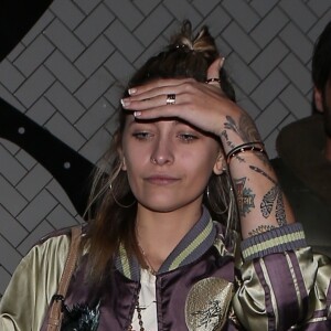 Paris Jackson est allée diner avec un ami au restaurant Crossroads à West Hollywood. Le 20 mars 2018