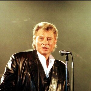 Johnny Hallyday en 1995. 