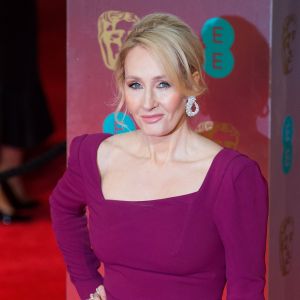 J.K Rowling - Arrivées aux BAFTA 2017 (British Academy Film Awards) au Royal Albert Hall à Londres, le 12 février 2017.