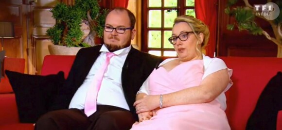 Isabelle, candidate de "4 mariages pour 1 lune de miel" (TF1) la semaine du 12 mars 2018.