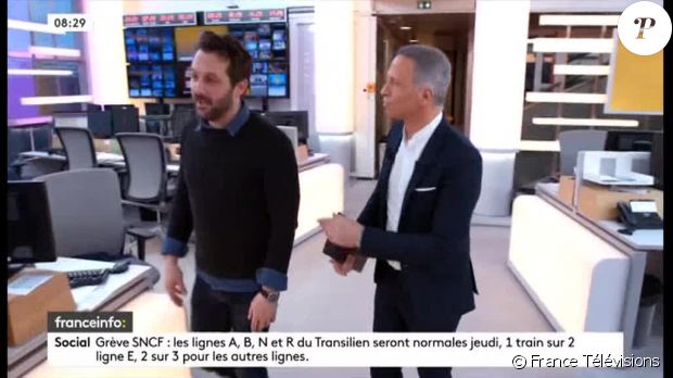 Samuel Etienne, sa gêne dans la matinale de France Info le 4 avril 2018.