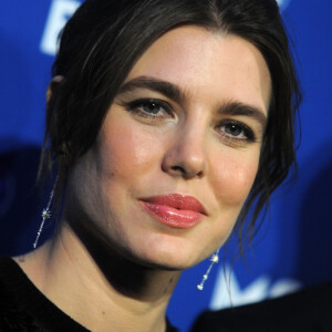 Charlotte Casiraghi assiste à la soirée Meisterstuck Le Petit Prince de Montblanc au One World Trade Center Observatory. New York, le 4 avril 2018.