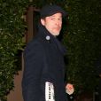 Brad Pitt - Exclusif - Les célébrités sont allées diner au restaurant Giorgio Baldi à Pacific Palisades. Les amis sont sortis du restaurant avec le nouveau livre de S. Penn sous le bras "Bob Honey Who Just Do Stuff". Le 3 février 2018