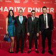 Dani Alves et des invités - Dîner de charité pour la fondation Samuel Eto'o au Petit Palais à Paris, France, le 5 avril 2018. © Tiziano da Silva/Bestimage