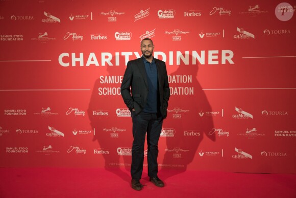 Boris Diaw - Dîner de charité pour la fondation Samuel Eto'o au Petit Palais à Paris, France, le 5 avril 2018. © Tiziano da Silva/Bestimage