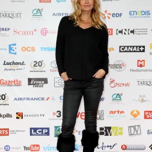 Ingrid Chauvin pour "Demain nous appartient" - 20ème anniversaire du Festival des Créations Télévisuelles de Luchon, France, le 9 février 2018. © Patrick Bernard/Bestimage