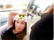 Eva Longoria, très enceinte, rayonne pour son "dernier jour de vacances"