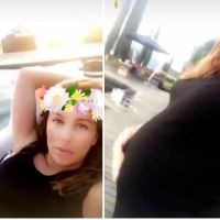 Eva Longoria, très enceinte, rayonne pour son "dernier jour de vacances"