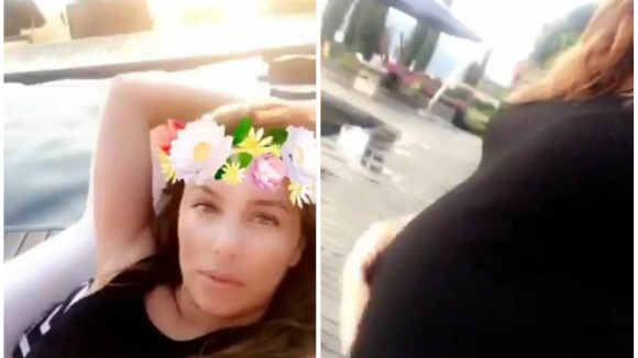 Eva Longoria, très enceinte, rayonne pour son "dernier jour de vacances"