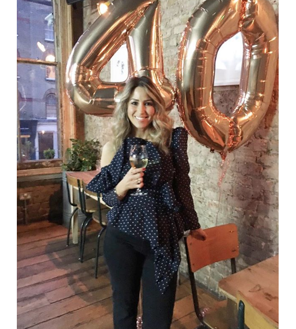 Rachel Stevens célèbre son 40e anniversaire. L'ex-membre des S Club 7 est née le 9 avril. Photo publiée le 10 avril 2018 sur Instagram.