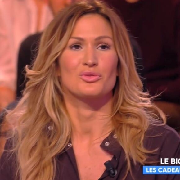 Vitaa et ses fils sur le plateau de "Touche pas à mon poste", C8, 12 avril 2018