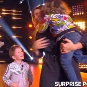 Vitaa et ses fils sur le plateau de "Touche pas à mon poste", C8, 12 avril 2018